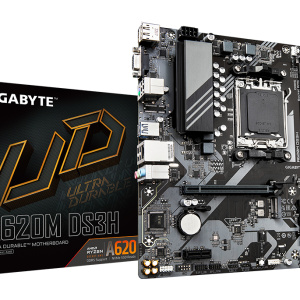 GIGABYTE A620M DS3H Scheda Madre AMD A620 Slot AM5 micro ATX – nuovo