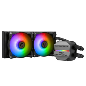 MSI MAG CORELIQUID M240 Sistema di raffreddamento per computer Processore Raffreddatore liquido all-in-one 24 cm Nero – nuovo