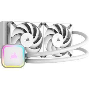 Corsair H100I Elite Processor All-in-One Liquid Cooler 12 cm Bianco 1 pezzo(i) – nuovo