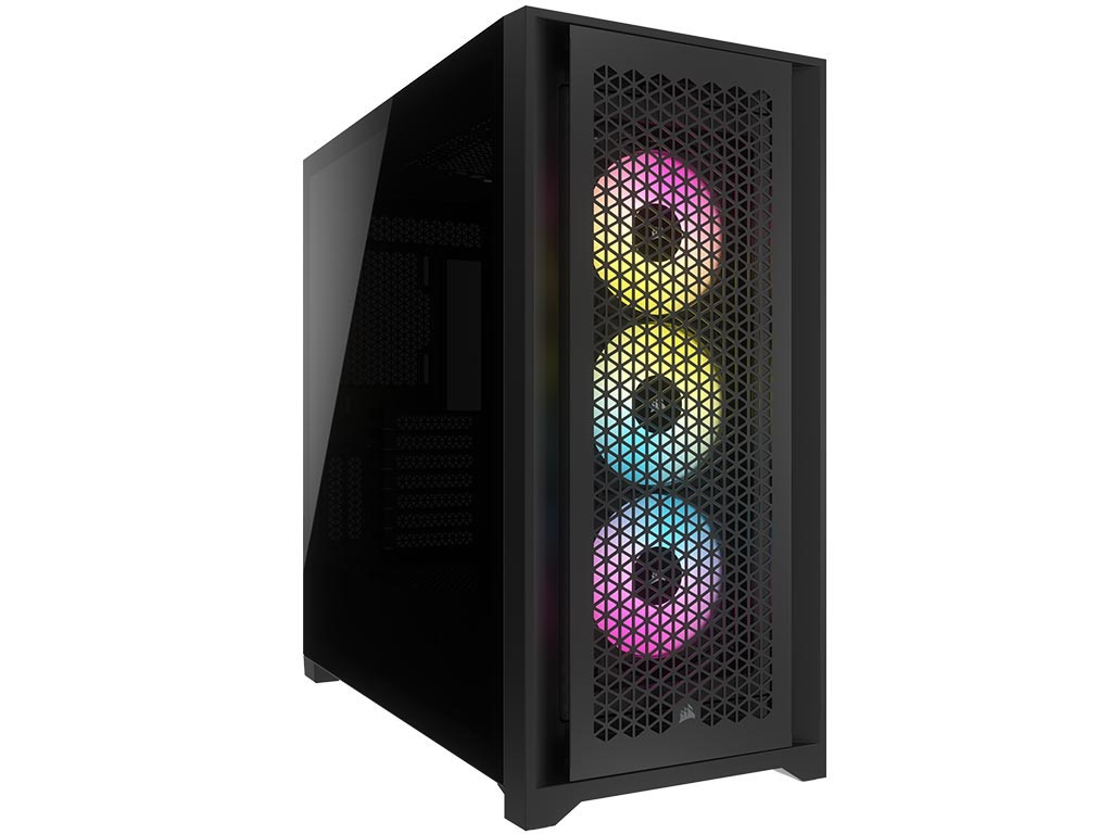 Corsair iCUE 5000D RGB Airflow Midi Tower Nero - nuovo