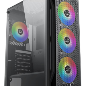 Case per PC – XIGMATEK – Gaming X – Case senza alimentatore – Mid-tower – Formato ATX – Nero ( EN46621 ) – nuovo