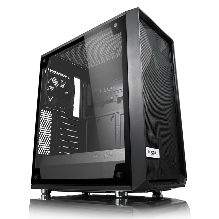 Fractal Design Meshify C - TG Midi Tower Nero, Trasparente - nuovo