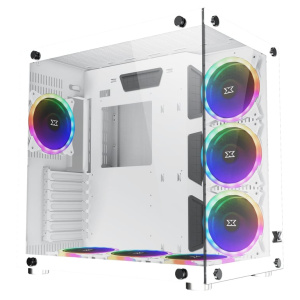 XIGMATEK Aquarius Plus Arctic ARGB (Bianco) – Case senza alimentatore – Mid-tower – Formato ATX – nuovo