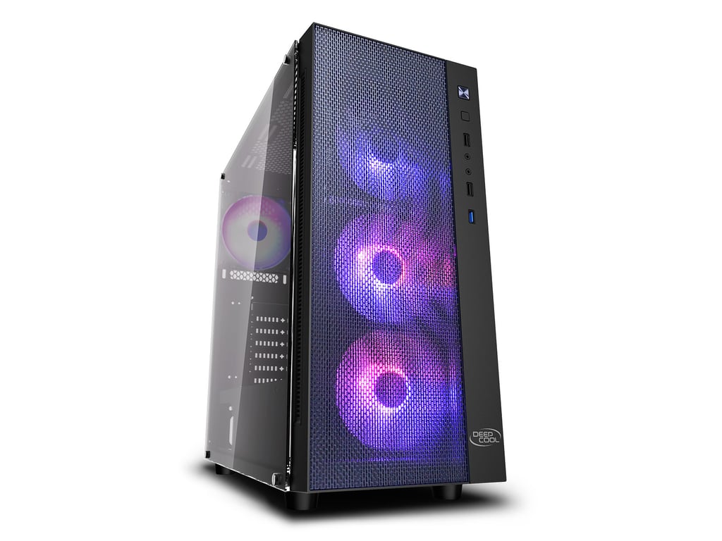 DeepCool Matrexx 55 Mesh ADD-RGB 4F Midi Tower nero - nuovo