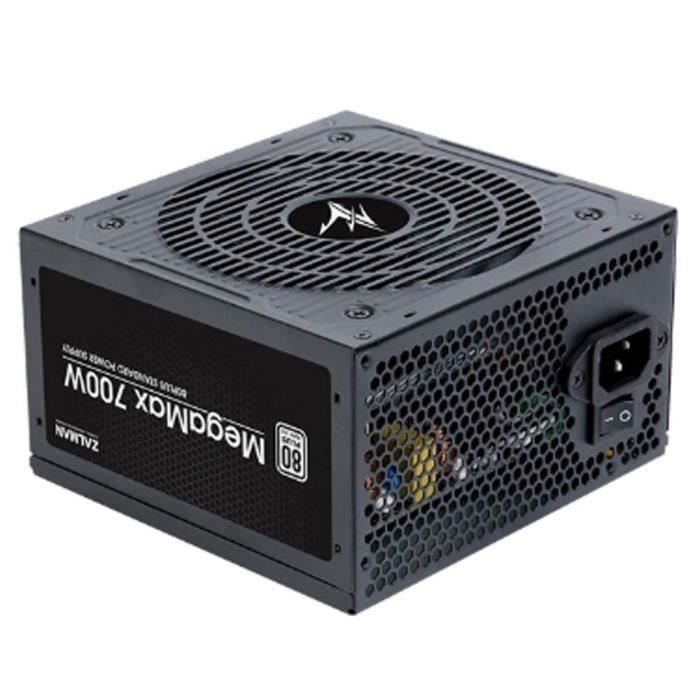 Alimentatore per PC - ZALMAN - MegaMax 700W V2 (80Plus 230V EU) (ZM700-TXIIV2) - nuovo