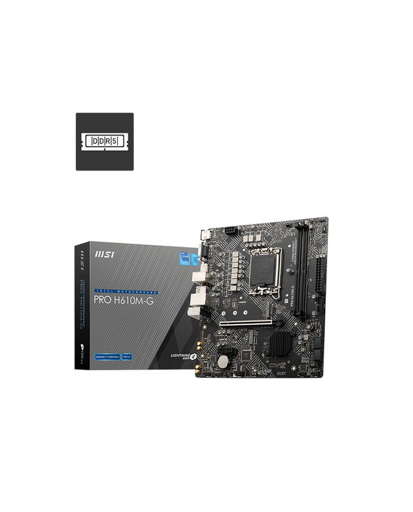 MSI PRO H610M-G Scheda madre micro ATX Intel H610 LGA 1700 - nuovo