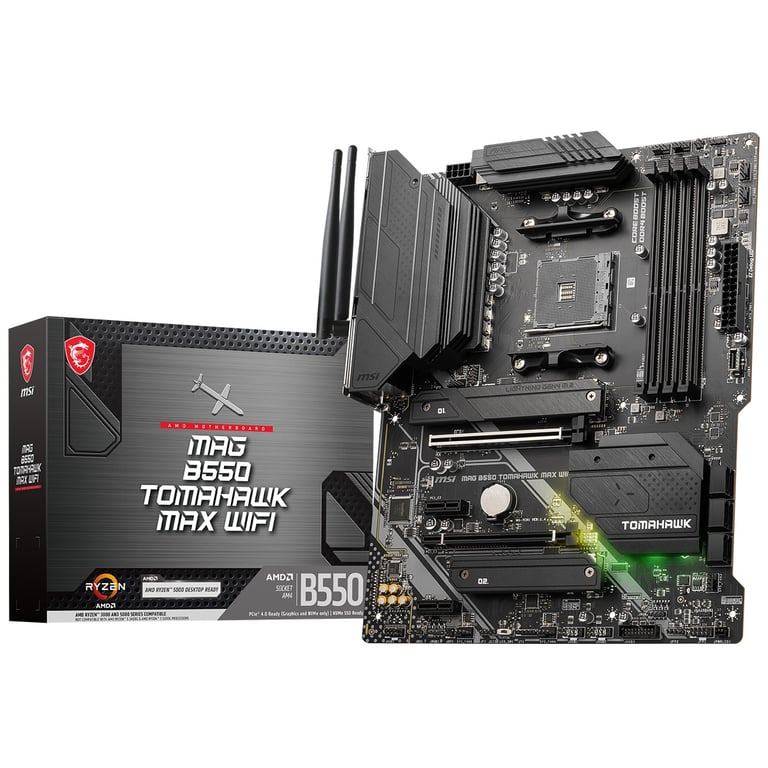 MSI MAG B550 TOMAHAWK MAX WIFI AMD B550 AM4 Slot ATX - nuovo