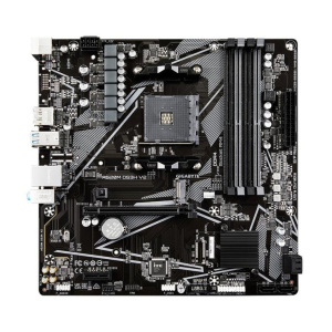 Scheda Madre GIGABYTE A520M DS3H V2 – Supporta i processori AMD Ryzen serie 5000 AM4, fino a 4733 MHz DDR4 (OC), PCIe 3.0 x16, LAN GbE, USB 3.2 Gen 1 – nuovo