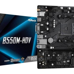 Asrock B550M-HDV AMD B550 AM4 slot micro ATX – nuovo