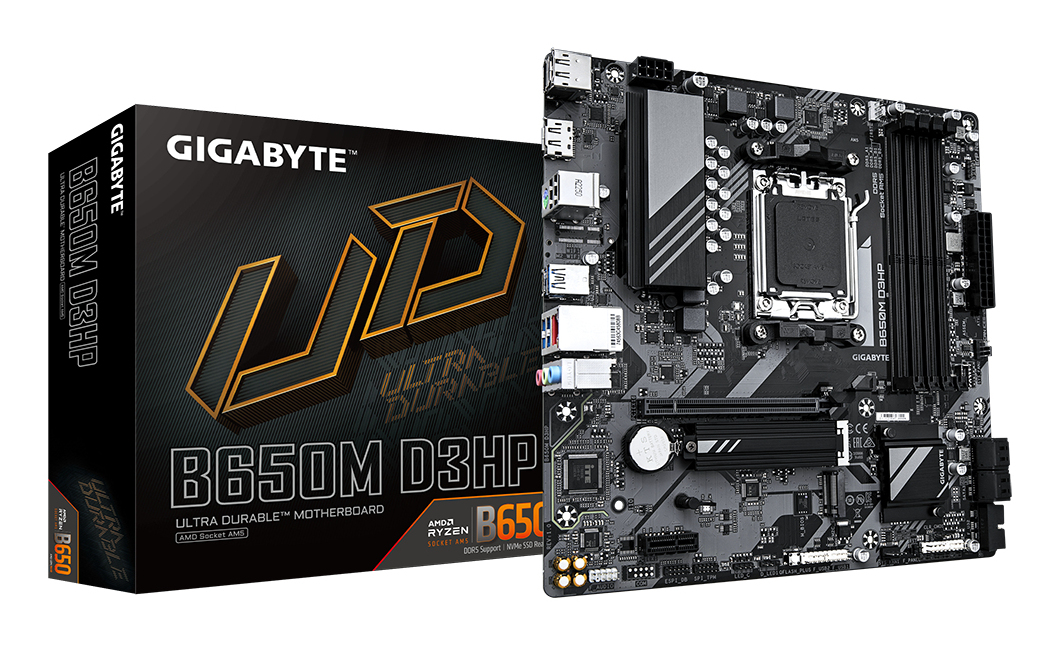 GIGABYTE B650M D3HP scheda madre AMD B650 slot AM5 micro ATX - nuovo