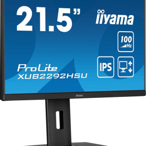 iiyama ProLite XUB2292HSU-B6 55,9 cm (22 ) 1920 x 1080 pixel Full HD LED monitor PC a schermo piatto Nero – nuovo