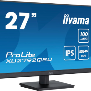 iiyama ProLite 68,6 cm (27 ) Dual WQHD LED Flat Panel PC Display Nero – nuovo