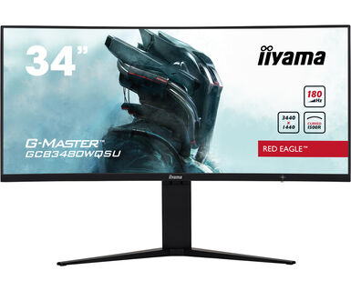 iiyama G-MASTER GCB3480WQSU-B1 86,4 cm (34 ) 3440 x 1440 pixel UltraWide Quad HD LCD Flat Panel PC Monitor Nero - nuovo