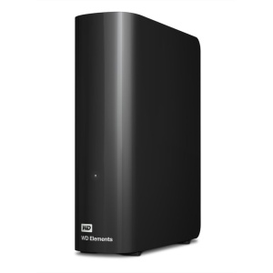 Disco rigido esterno Western Digital WD Elements Desktop 4Tb nero - nuovo