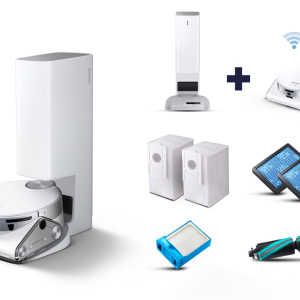 Samsung Jet Bot AI+ 0,2L Aspirapolvere senza sacco Argento, Bianco – nuovo