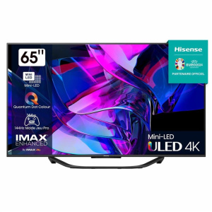 Hisense 65U7KQ TV 165,1 cm (65 ) 4K Ultra HD Smart TV Wifi Nero 1000 cd/m² (HDTV) – nuovo