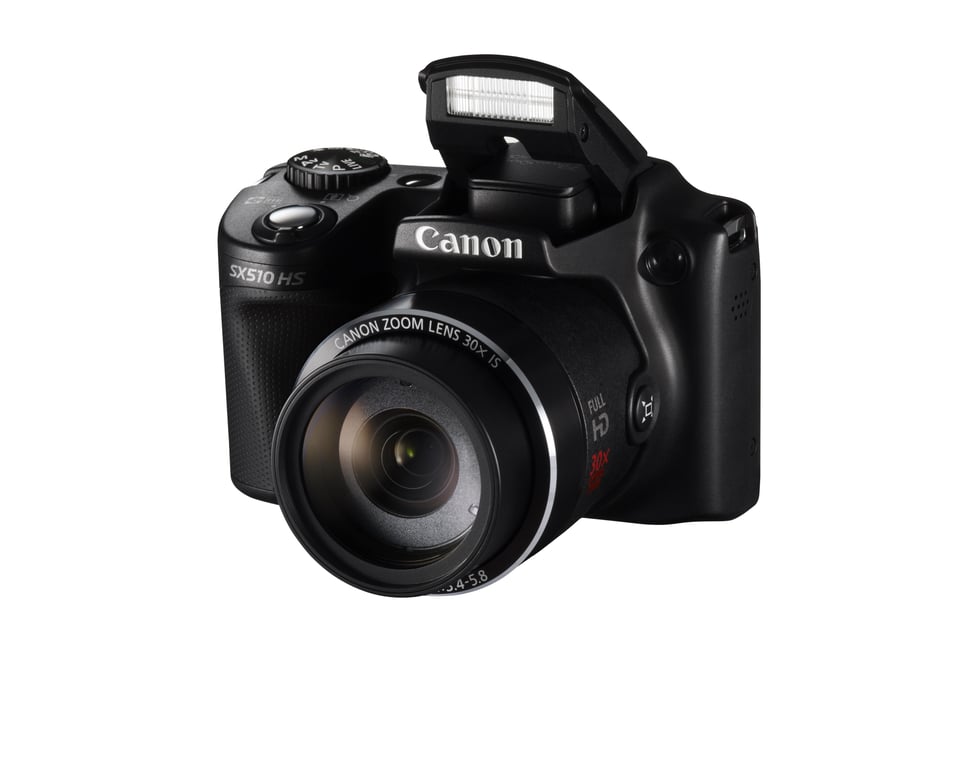 Canon PowerShot SX510 HS 1/2,3 Bridge Camera 12,1 MP CMOS 4000 x 3000 pixel Nero - Ricondizionato - Buono stato