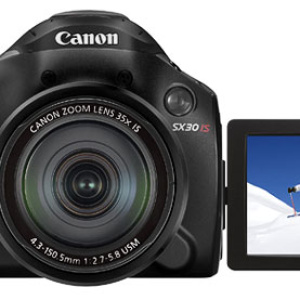 Canon PowerShot SX30 IS 1/2,3  14,1 MP CCD (dispositivo ad accoppiamento di carica) fotocamera compatta 4320 x 3240 pixel Nero -Ricondizionato – Ottime condizioni