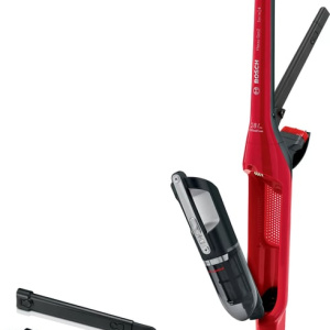 Bosch Serie 4 BBH3ZOO28 aspirapolvere verticale e con testina elettrica Batteria senza sacco a secco 0,4 L Nero, Rosso 2,15 Ah – nuovo