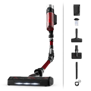 Rowenta X-Force Flex 9.60 RH2079 Aspirapolvere senza sacco nero, rosso – nuovo