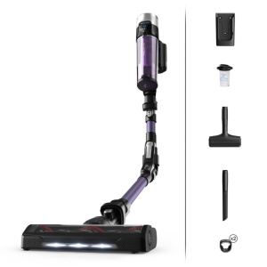 Rowenta X-Force Flex 9.60 RH2039 Aspirapolvere senza sacco nero, viola – nuovo
