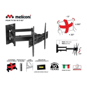 Meliconi 600 SDRP PLUS 2,08 m (82 ) Nero – nuovo