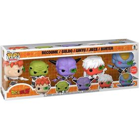 Confezione da 5 figure Funko Pop Animazione Dragon Ball Z S10 Ginyu Force - nuovo