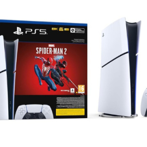 PS5 Slim e Marvel’s Spider-man 2 Pack – Console di gioco PlayStation 5 Slim da 1 TB (digitale) – nuovo