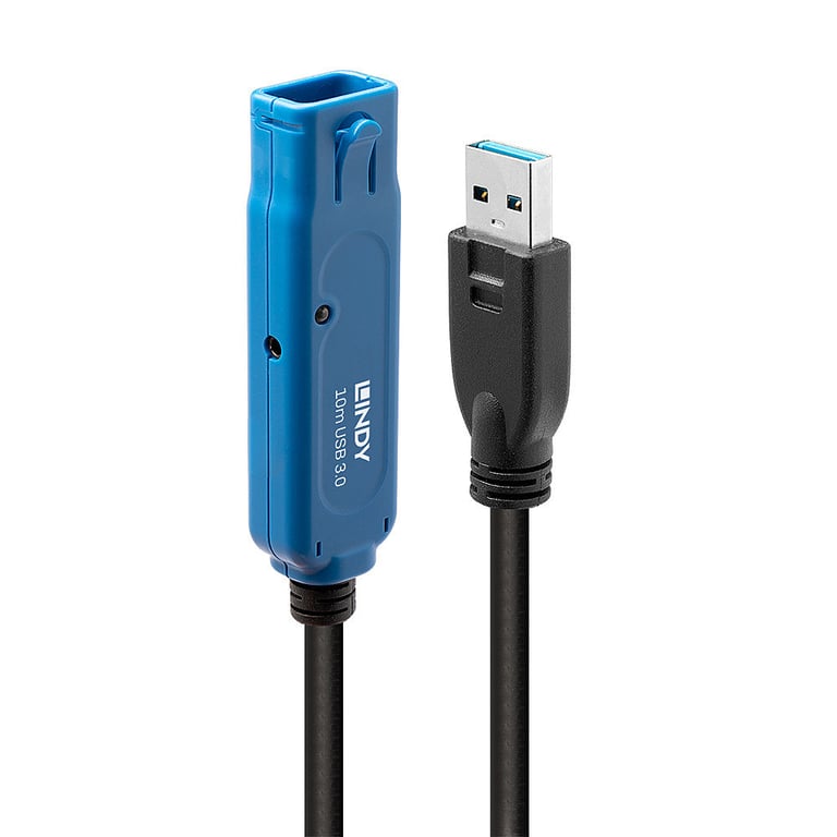 Lindy 43157 Cavo USB 10 m USB 3.2 Gen 1 (3.1 Gen 1) USB A Nero - nuovo