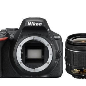 Nikon D5500 + AF-P 18-55 mm VR Kit fotocamera reflex 24,2 MP CMOS 6000 x 4000 pixel Nero -Ricondizionato – Ottime condizioni