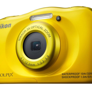 Nikon COOLPIX S33 1/3.1  13.2 MP CMOS fotocamera compatta 4160 x 3120 pixel Giallo – Ricondizionato – Buono stato