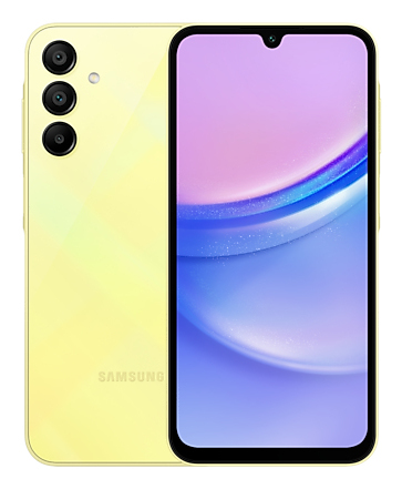 Galaxy A15 (4G) 128 GB, giallo, sbloccato -Ricondizionato - Ottime condizioni