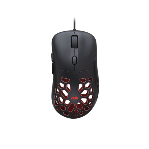 AOC GM510B Mouse ottico USB Type-A da 16000 DPI per destrimani – nuovo