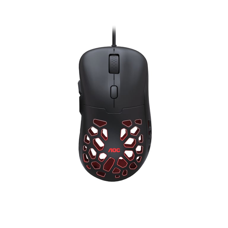 AOC GM510B Mouse ottico USB Type-A da 16000 DPI per destrimani - nuovo