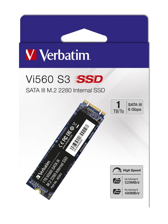 Verbatim SSD Vi560 S3 M.2 1Tb - nuovo