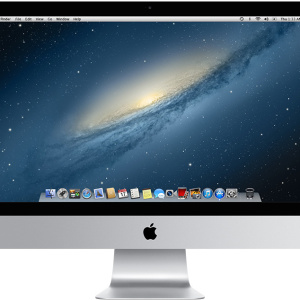 iMac Core i5 (2012) 27 , 3,2 Ghz 1 Tb HDD 16 GB NVIDIA GeForce GTX 680MX, Argento – AZERTY -Ricondizionato – Ottime condizioni