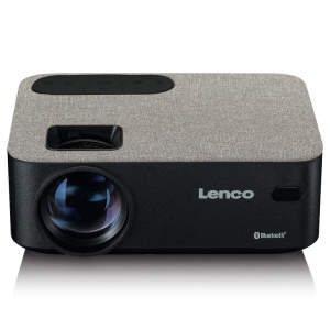 Lenco LPJ-700BKGY videoproiettore 1080p LED a fuoco standard (1920×1080) Nero – nuovo