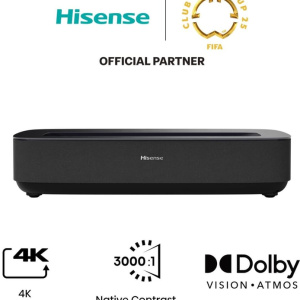 Hisense PL1SE proiettore a ottica ultra corta 2100 ANSI lumen DLP 2160p (3840×2160) Nero – nuovo