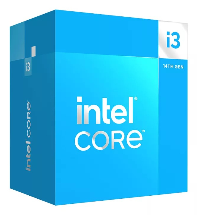 Processore Intel Core i3-14100F 12 MB Smart Cache Box - nuovo