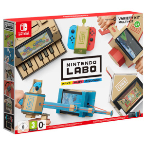 Nintendo Labo Toy-Con 01: kit di varietà, regolazione Switch – nuovo