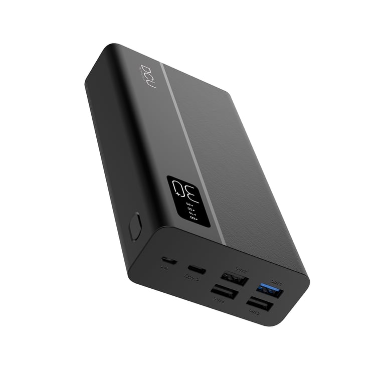DCU Advance Tecnologic 34155030 Banca di energia al litio 30000 mAh Nero - nuovo