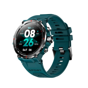 DCU Advance Tecnologic 34157082 smartwatche e orologio sportivo 3,3 cm (1,3 ) AMOLED 50 mm Digital 360 x 360 pixel Touchscreen 4G Nero, Verde GPS (satellite) – nuovo