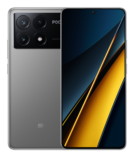 Poco X6 Pro (5G) 512 GB, grigio, sbloccato - nuovo