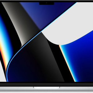 MacBook Pro M1 Pro (2021) 14,2′, 3,2 GHz 512 GB 16 GB GPU Apple 14, Argento – QWERTY – Ricondizionato – Buono stato