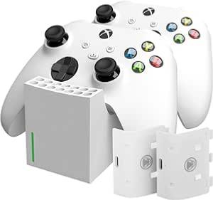 Stazione di ricarica per XBOX X Series White Edition - Snakebyte - nuovo