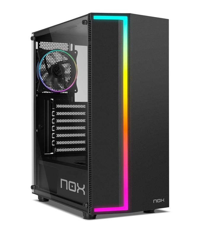 NOX Infinity Gamma Midi Tower Nero - nuovo