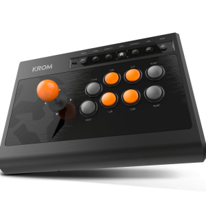 Krom Kumite Black USB Fightstick Analogico/Digitale PlayStation 4, Playstation, Playstation 3, Xbox One – nuovo