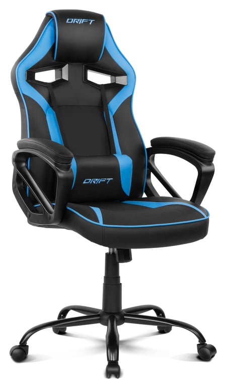 DRIFT DR50 Sedia da gioco per PC Seduta imbottita Nero, Blu - nuovo