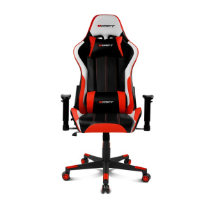 DRIFT DR175 Sedile da gioco universale Sedile imbottito Nero, Rosso, Bianco – nuovo