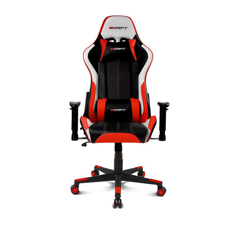 DRIFT DR175 Sedile da gioco universale Sedile imbottito Nero, Rosso, Bianco - nuovo